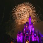 Fireworks over Disney World Castle