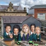 Derry Girls Mural Derry Northern Ireland