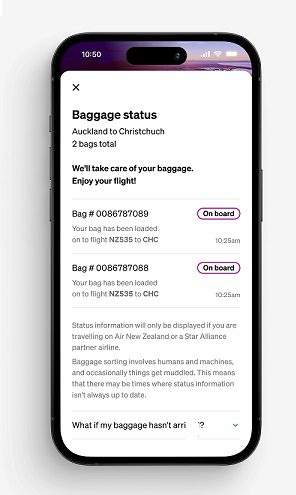 Streamlined Baggage Tracking: Elevate Your Air NZ Experience!