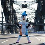 Tazuni poses during the FIFA Women's World Cup 2023 Sydney Harbour Bridge Unity Celebration on June 25, 2023 in Sydney, Australia. (Photo by Hanna Lassen/FIFA via Getty Images)