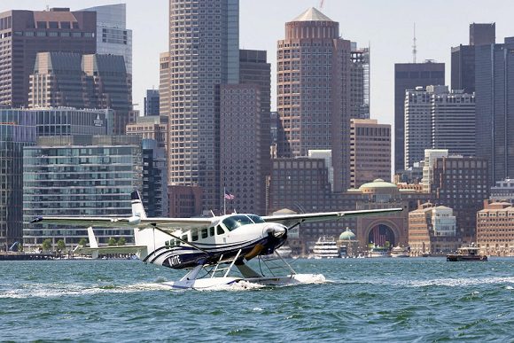 Seaplane Links Mandarin Oriental, Boston & New York