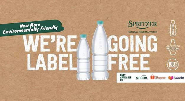 Revolutionary: Spritzer’s Label-Free Bottles