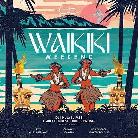 Experience Tropical Bliss at Bali’s Waikiki Weekend Extravaganza!