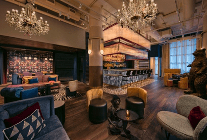 Moxy LES Wins Best Hotel: 2023 NYCxDESIGN Awards