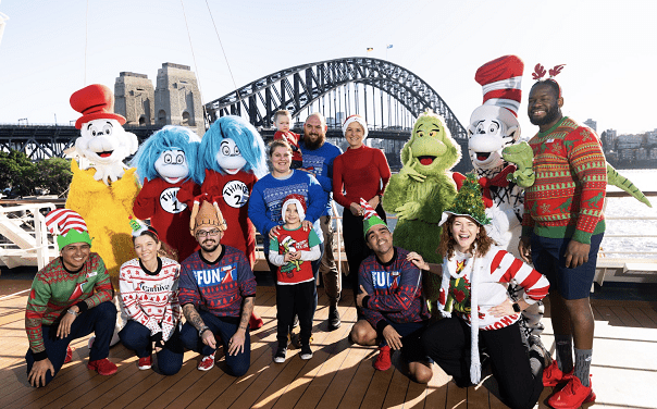 Grinchmas Sets Sail: Carnival’s Sydney Fundraiser!